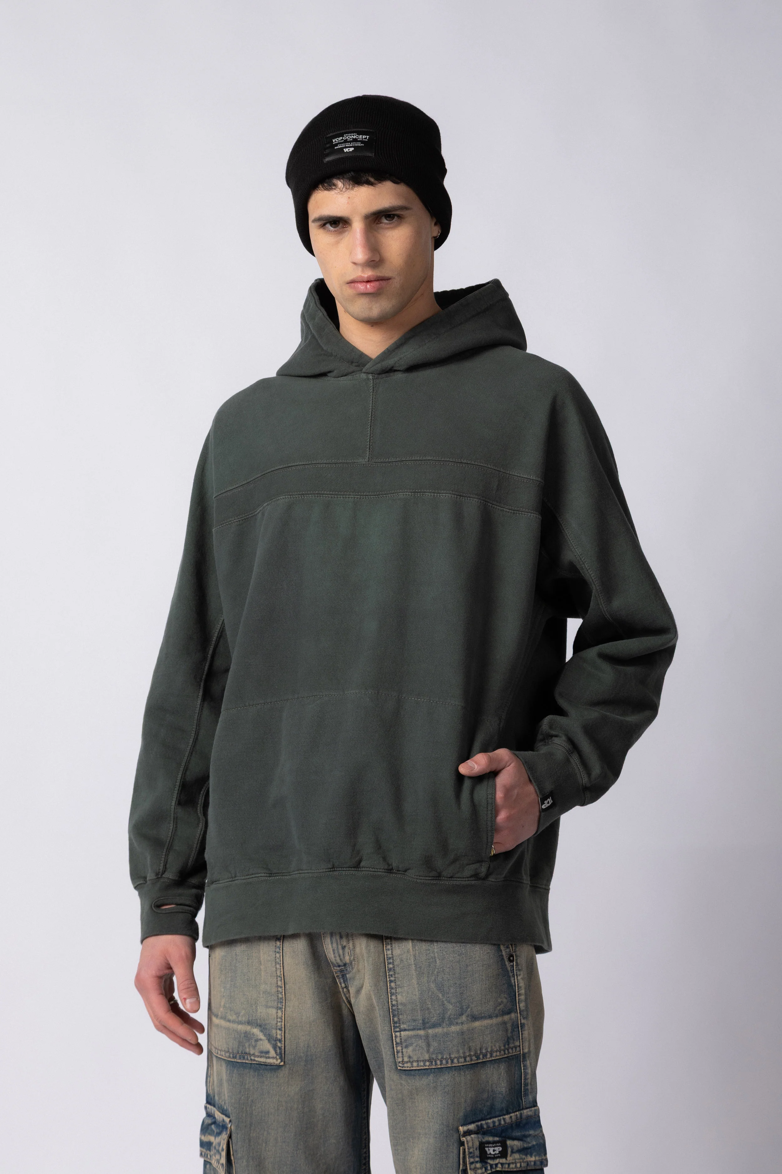 Buzo Canguro Over Alt Militar - Image 8