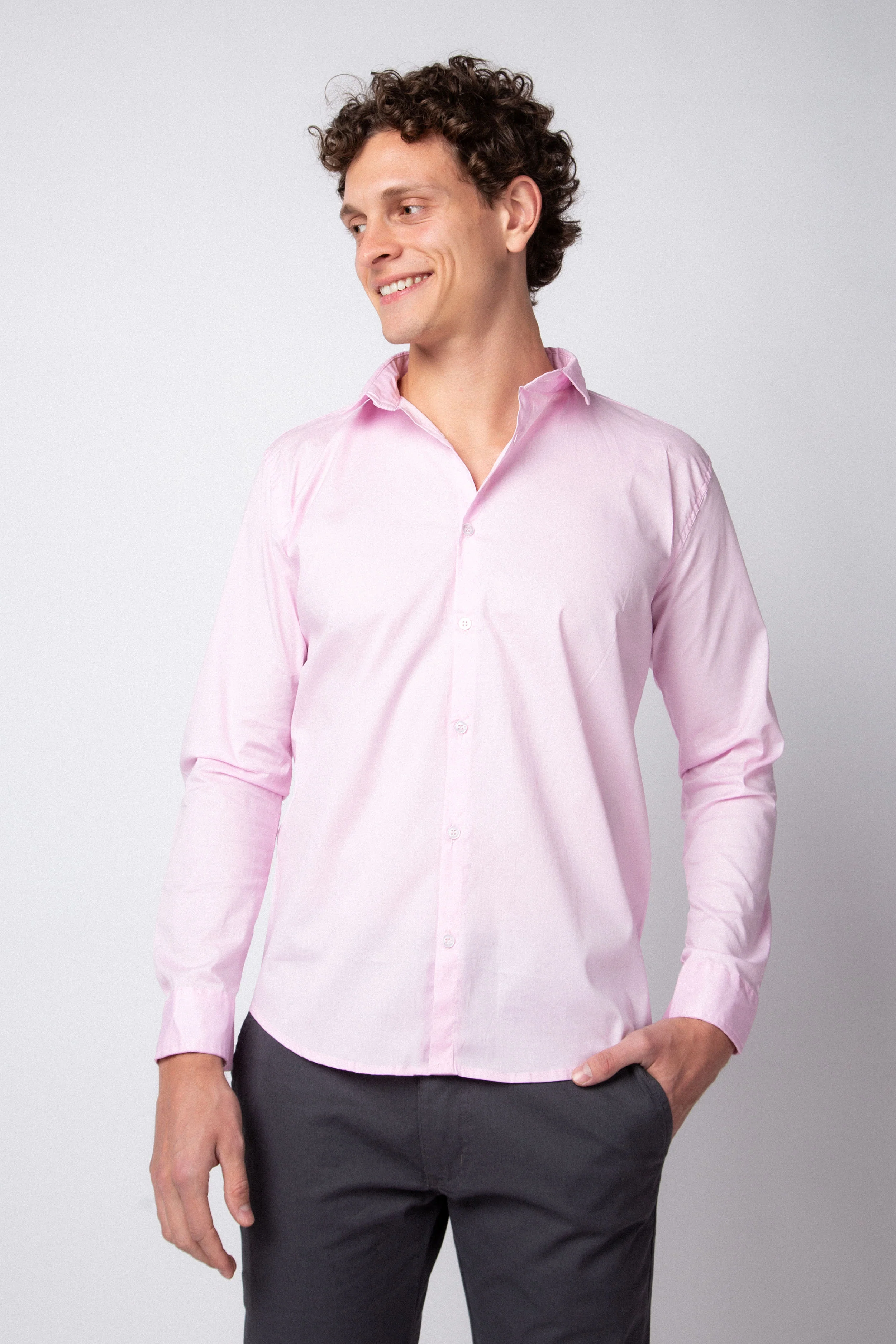 Camisa Manga Larga Base Rosa - Image 5