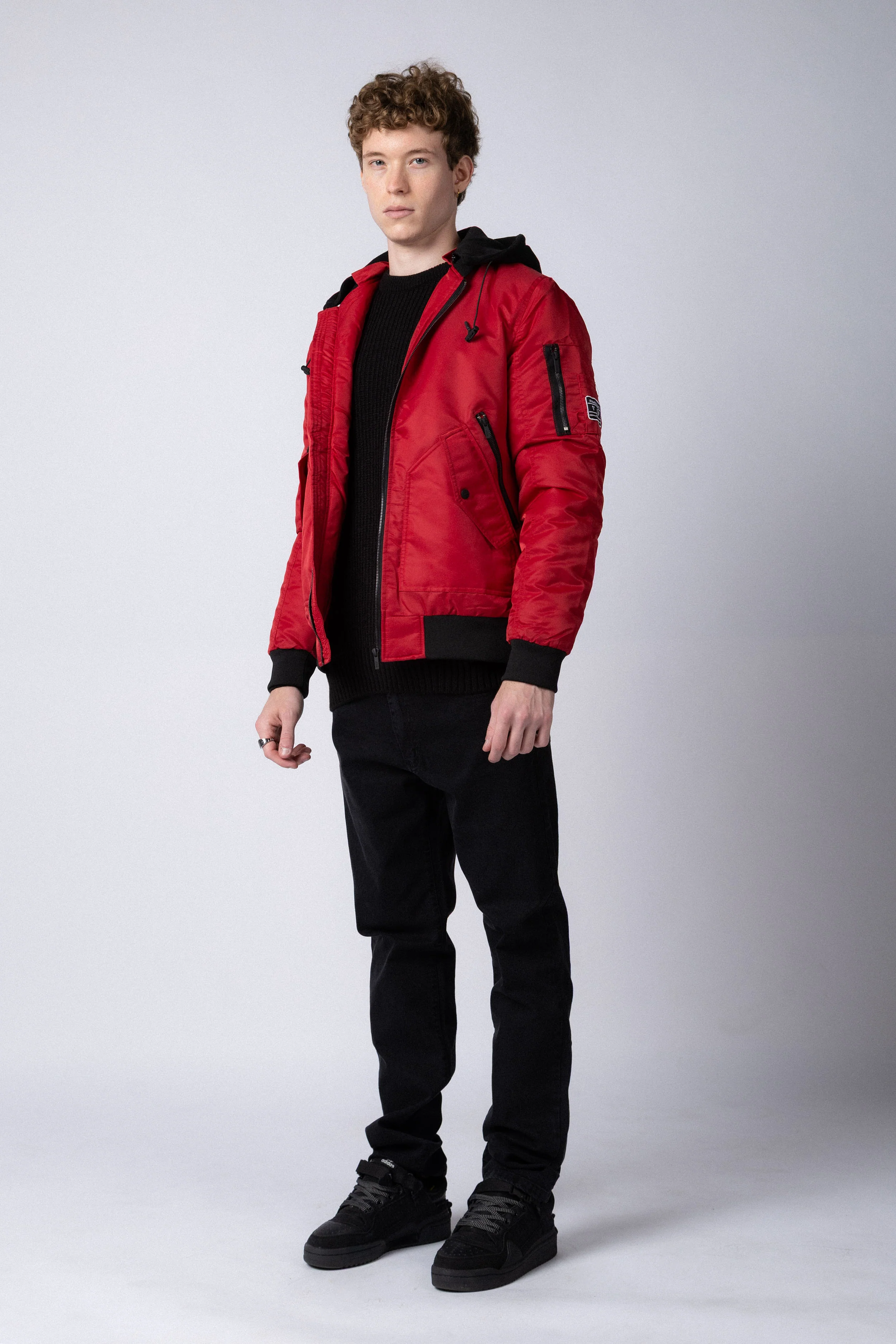 Campera Bomber Nash Bordo - Image 3