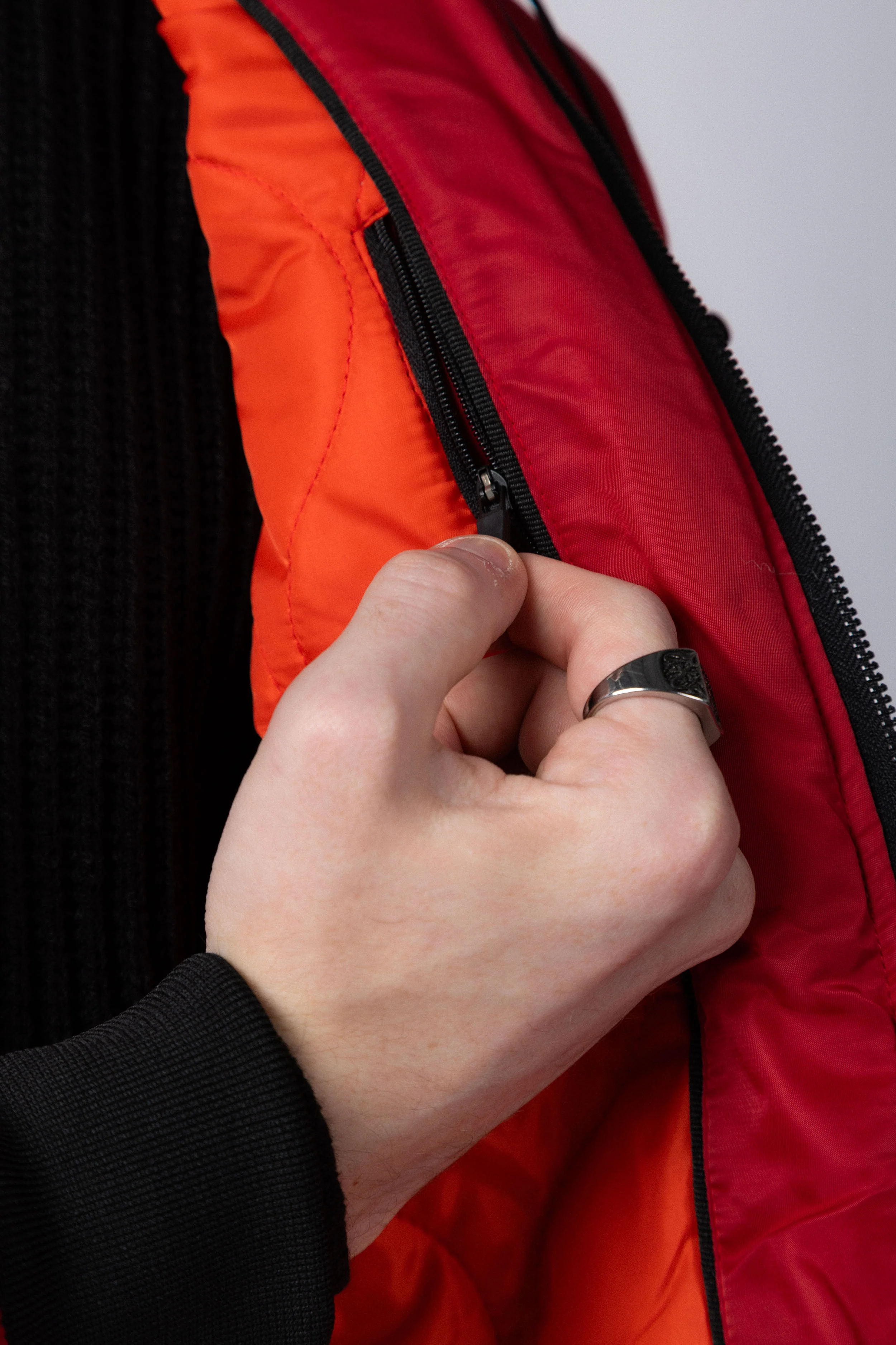 Campera Bomber Nash Bordo - Image 6