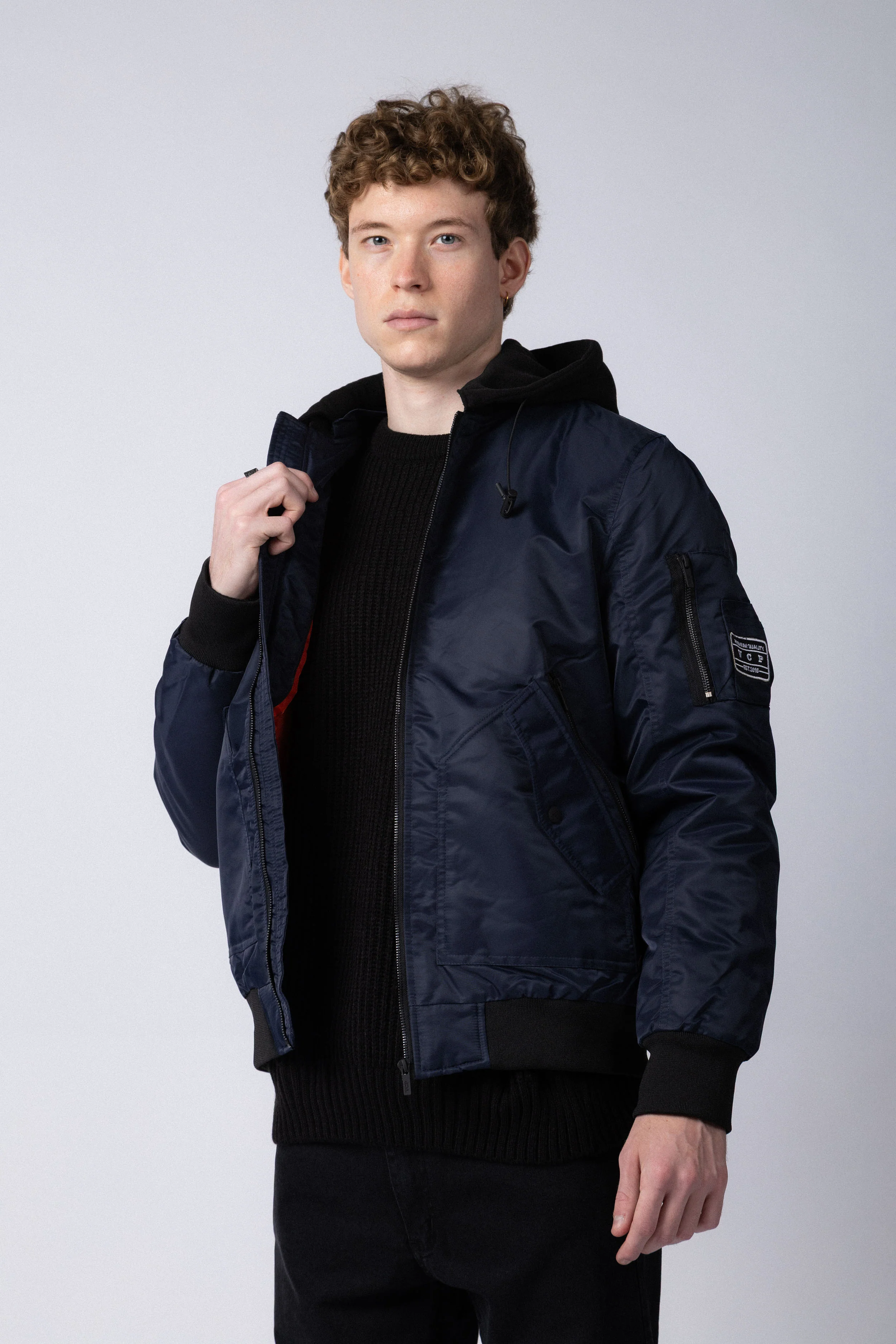 Campera Bomber Nash Navy - Image 7