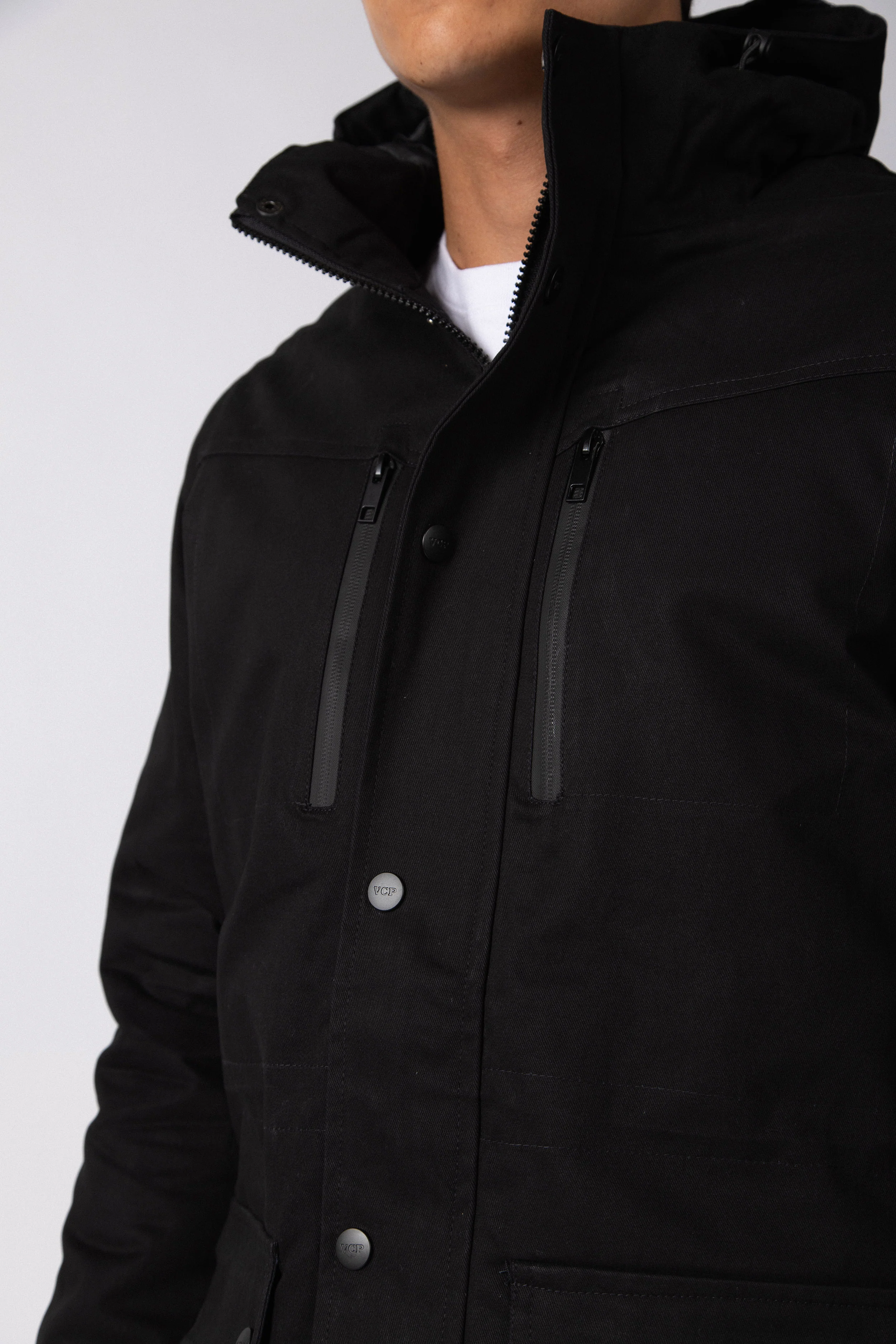 Campera Parka Jannu Black - Image 6