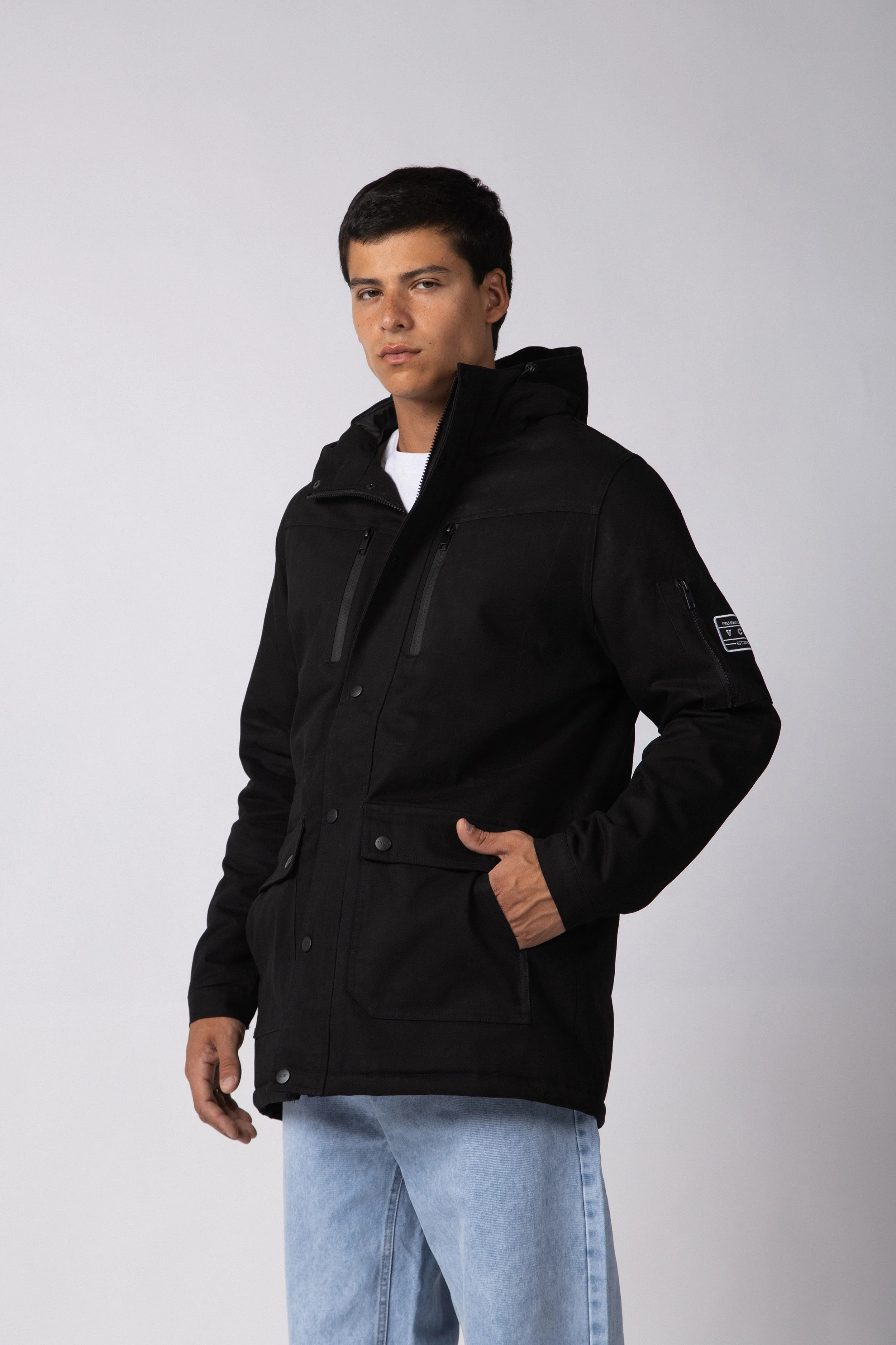 Campera Parka Jannu Black - Image 7