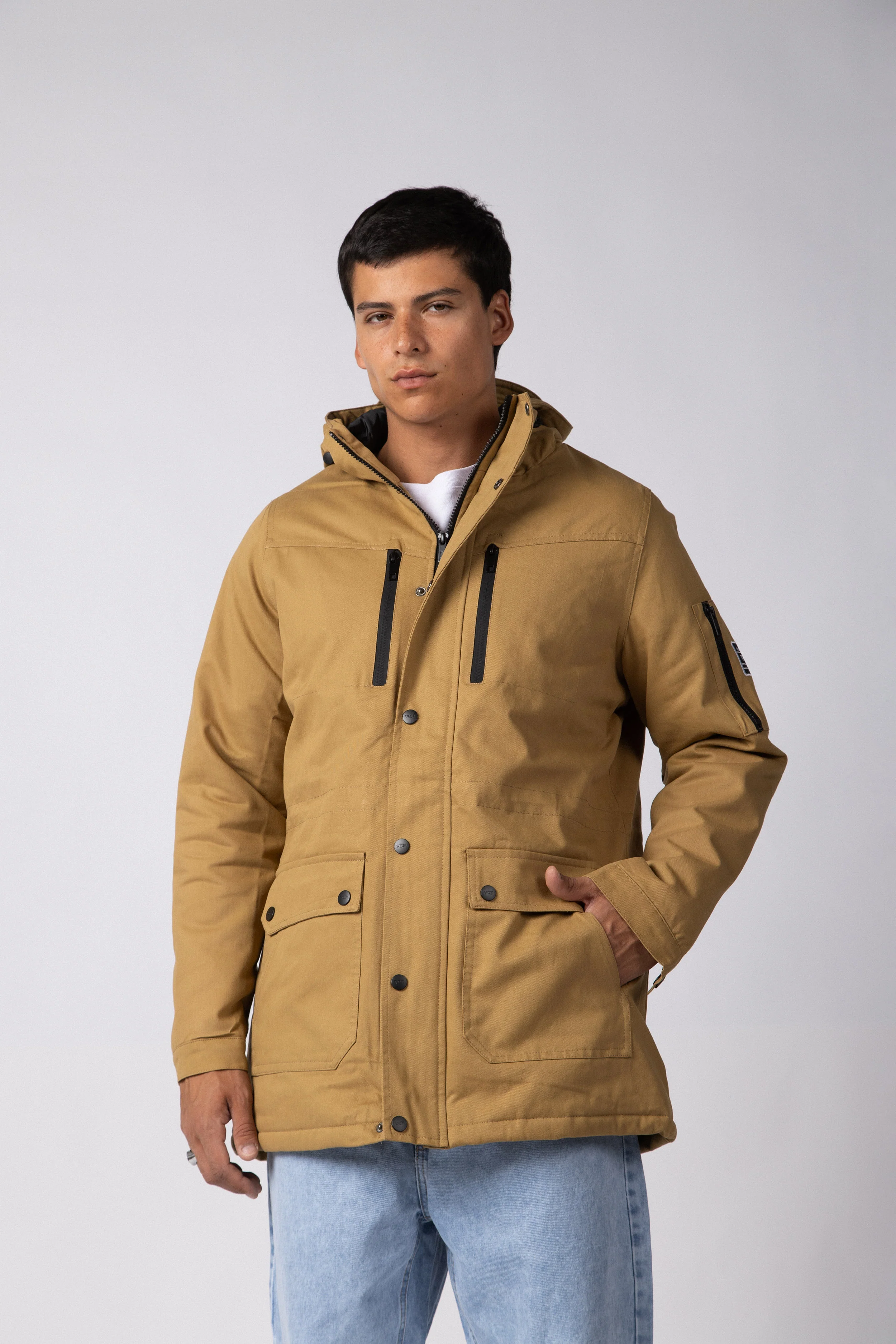 Campera Parka Jannu Kakhi - Image 8
