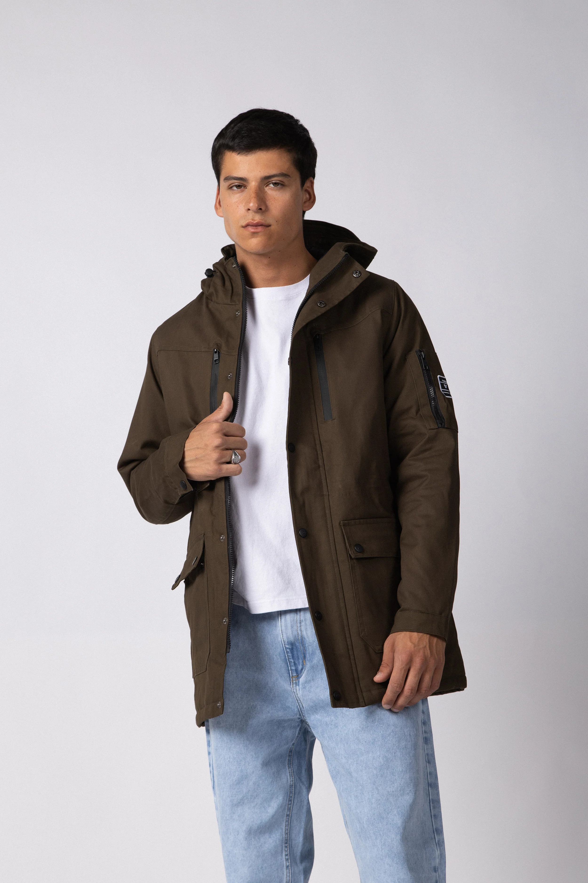 Campera Parka Jannu Militar - Image 6