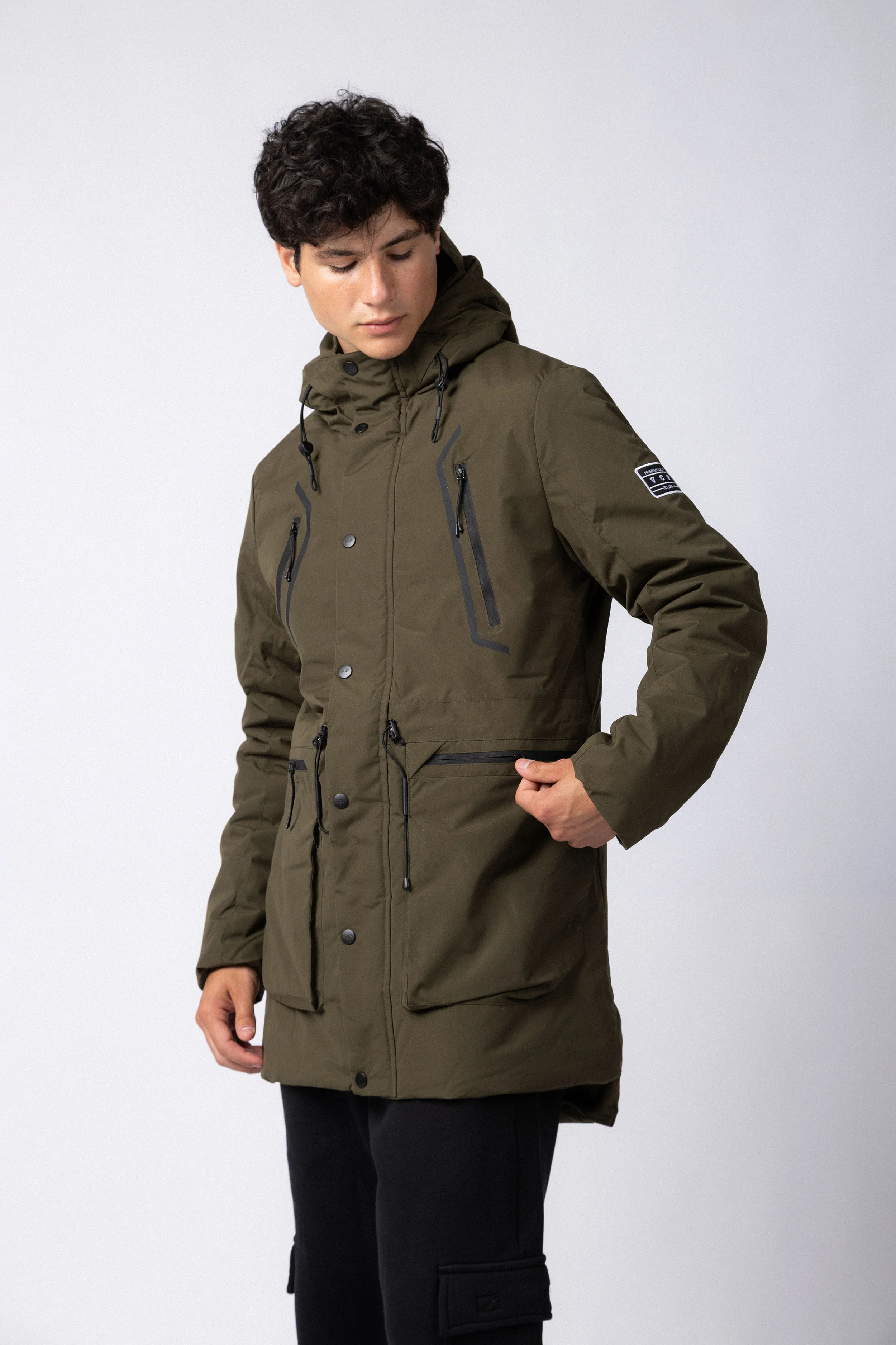 Campera Parka Kabru Militar - Image 7