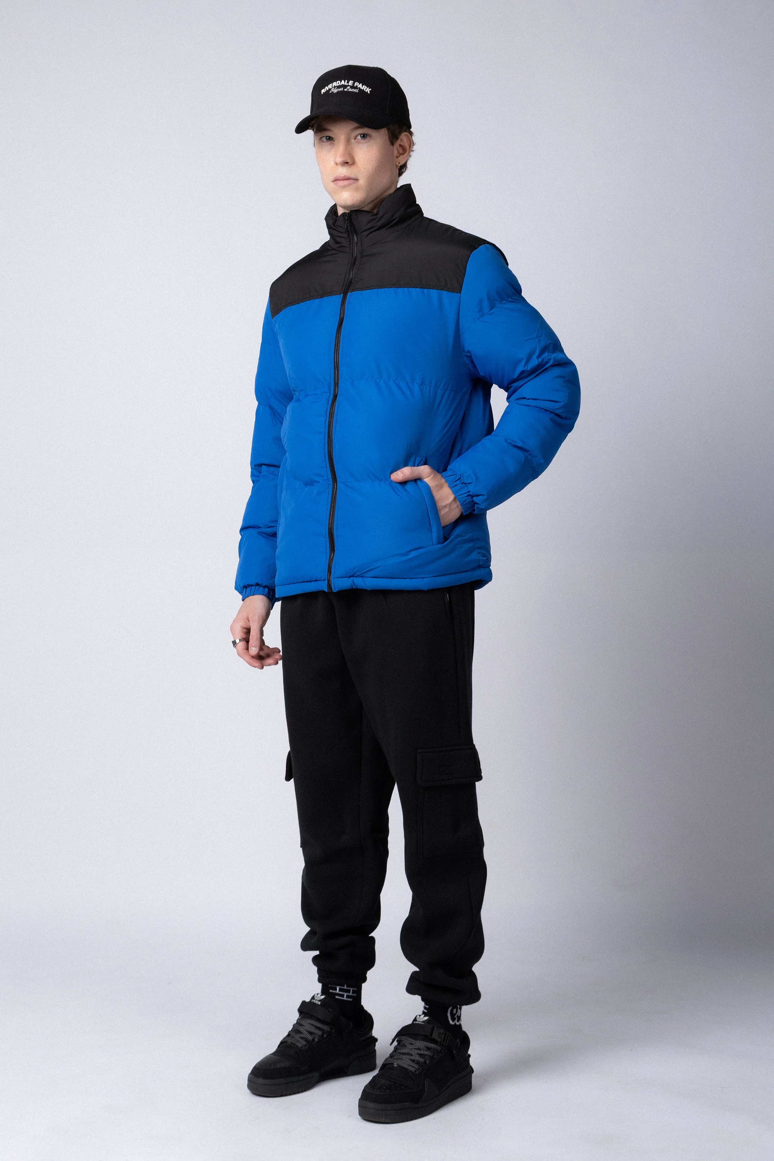 Campera Puffer Gerry Azul - Image 4