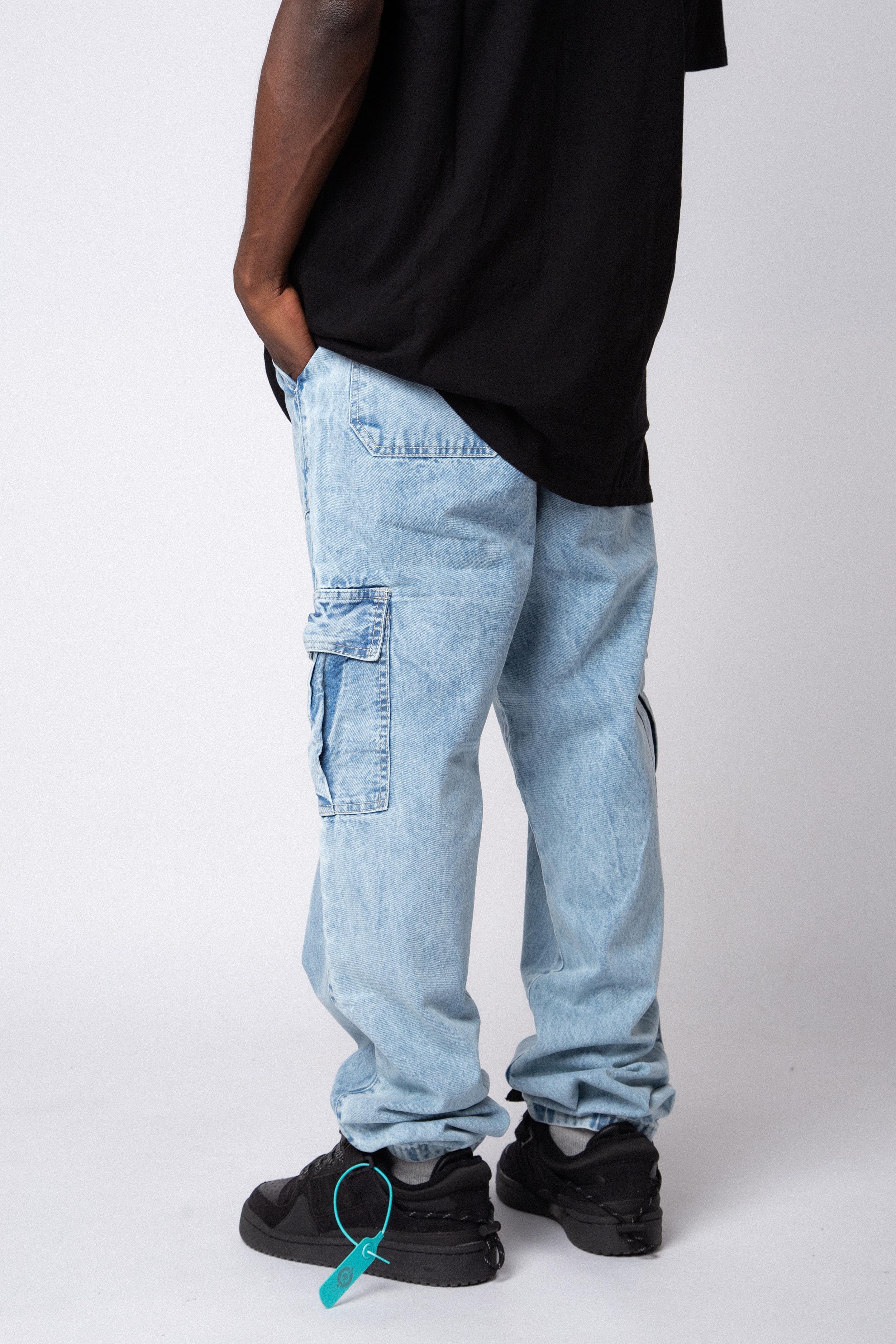 Jean Cargo Volt Snow Celeste - Image 3