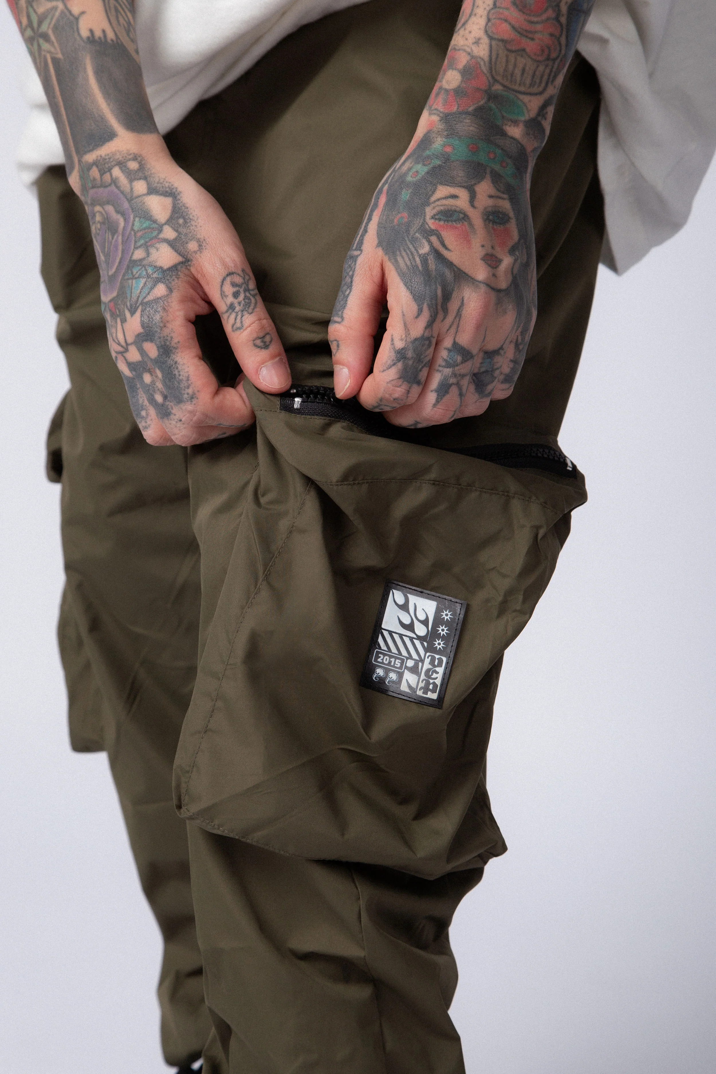 Jogger Cargo Sire Darell Verde - Image 3