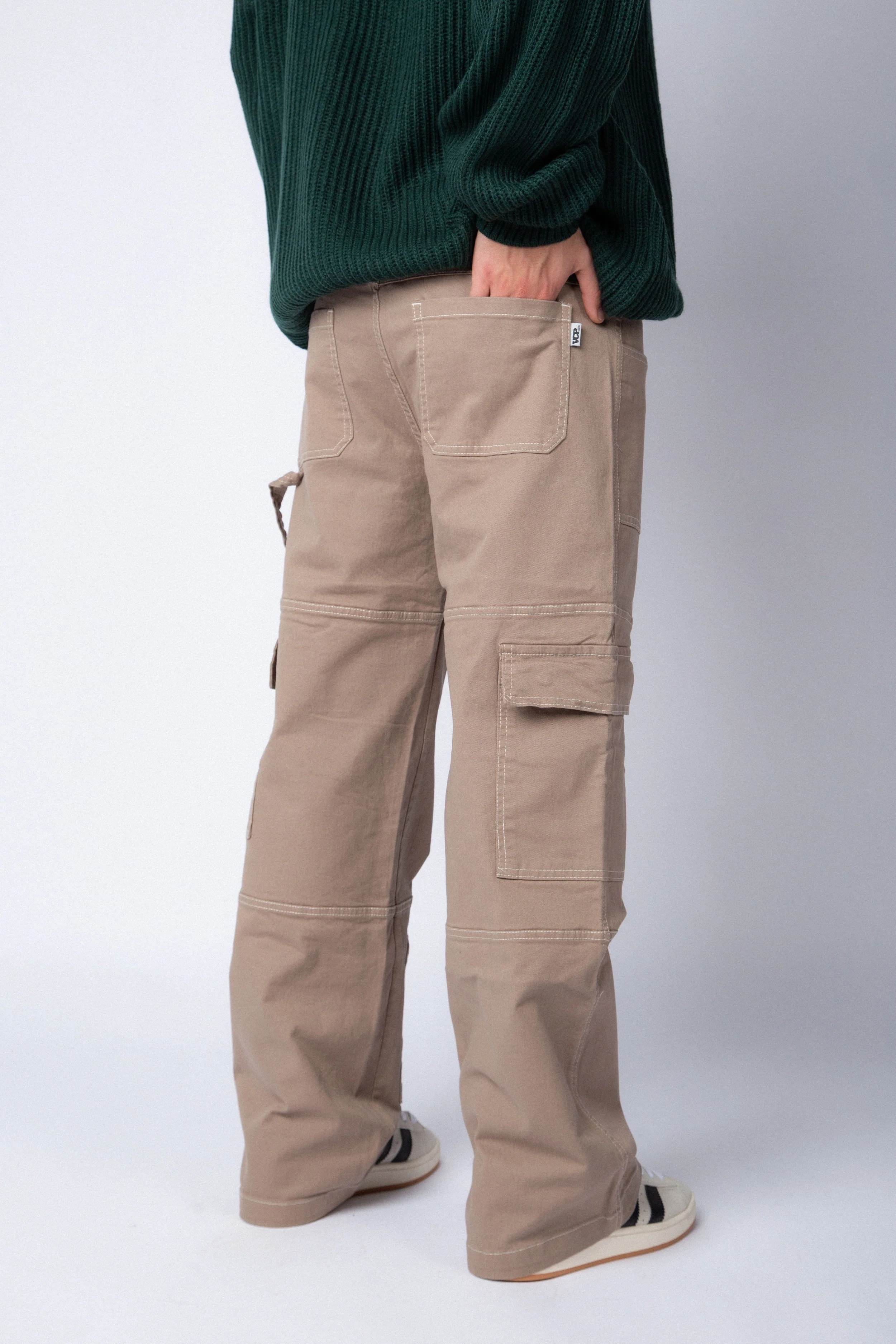 Pantalon Carpintero Bronco Beige - Image 3