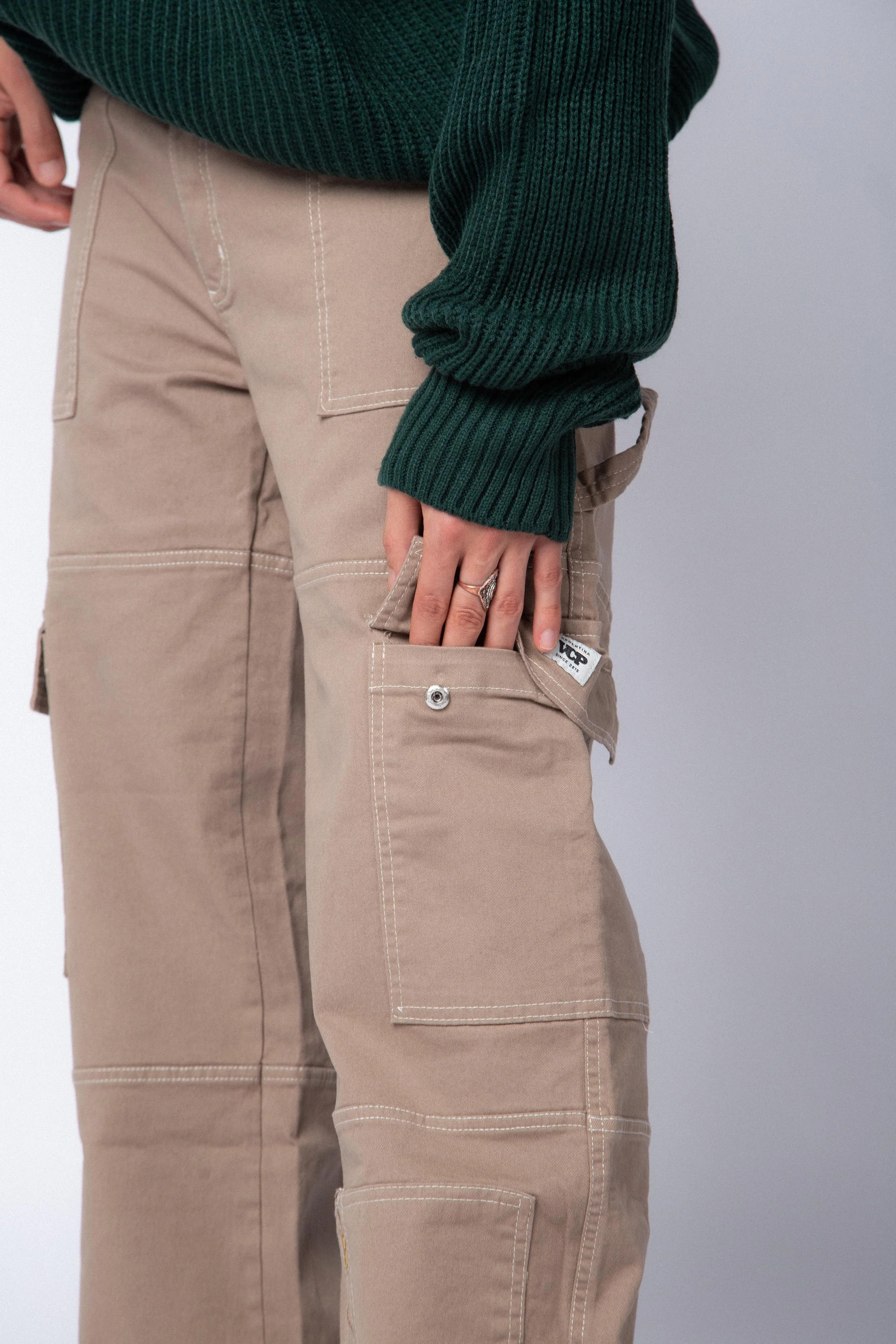 Pantalon Carpintero Bronco Beige - Image 4