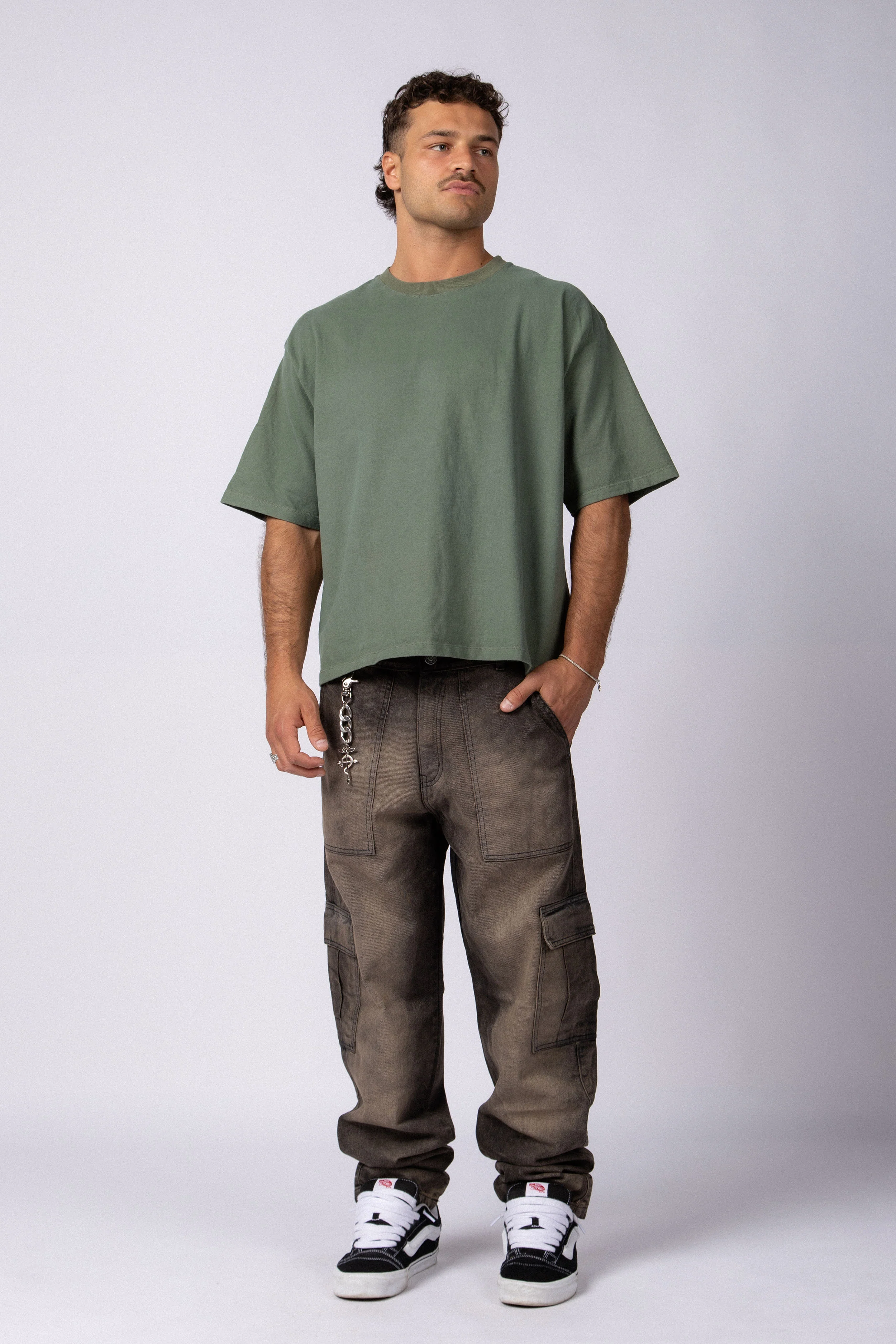 Remera Boxy Zac Militar - Image 3