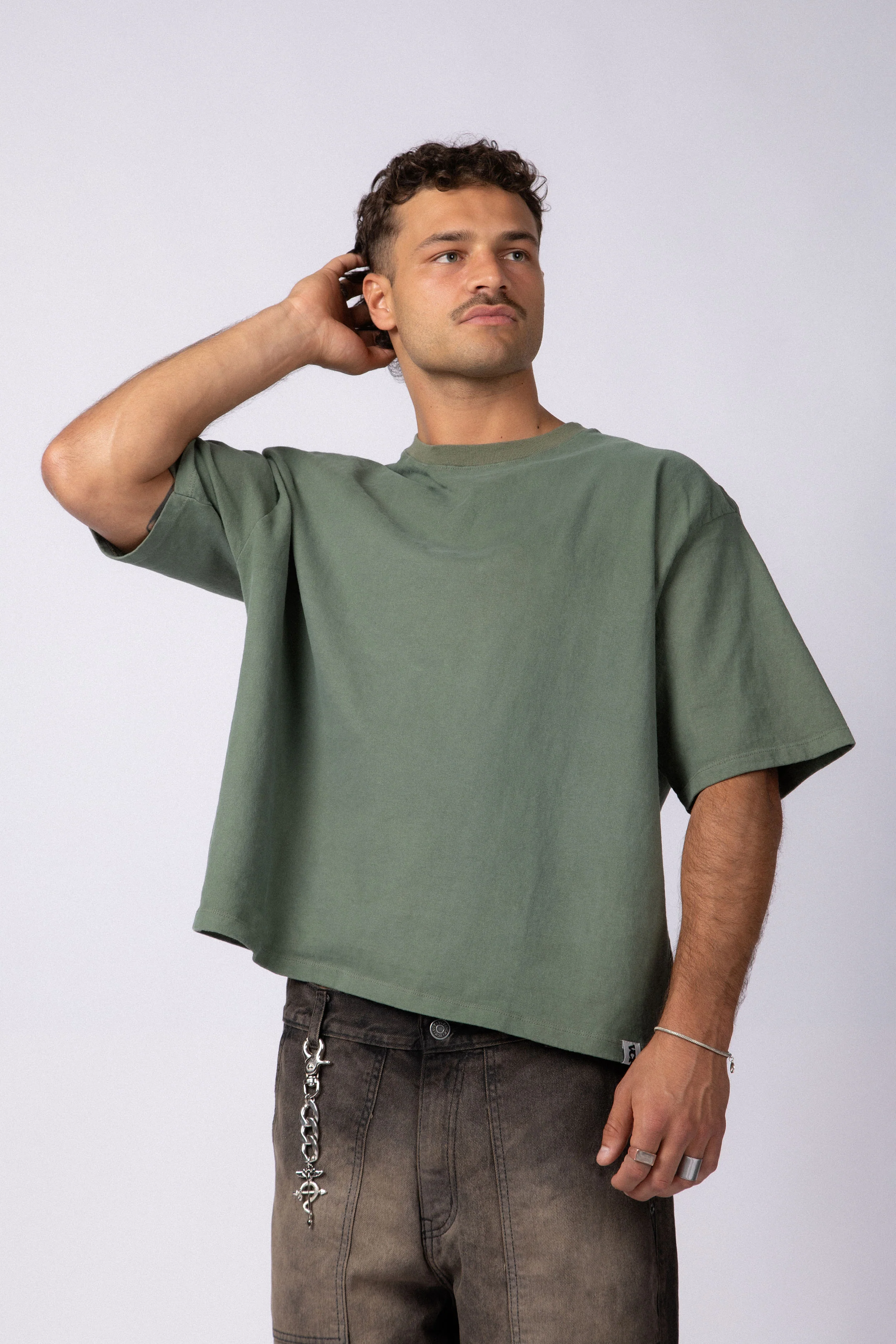 Remera Boxy Zac Militar - Image 4