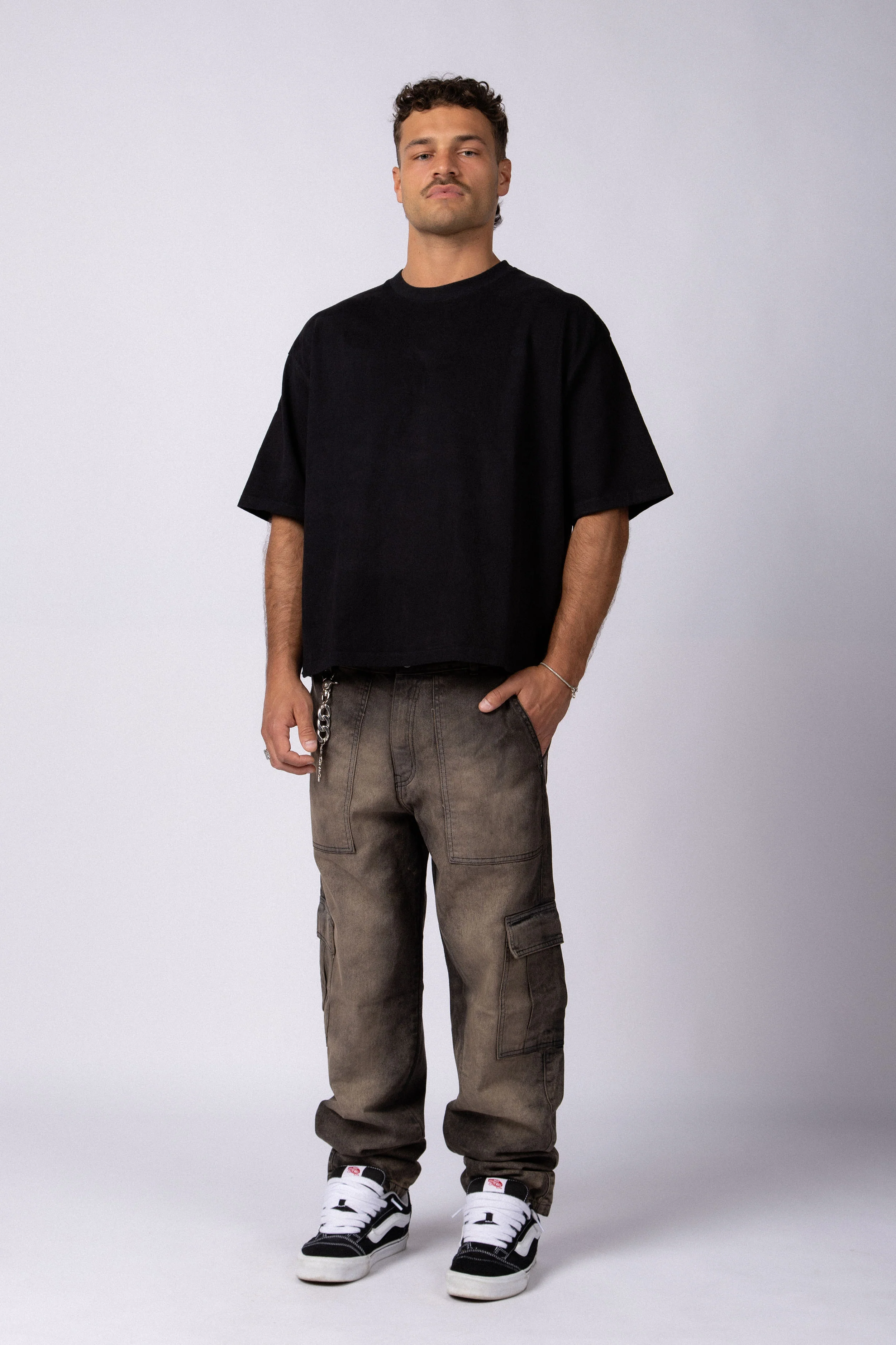 Remera Boxy Zac Negra - Image 3